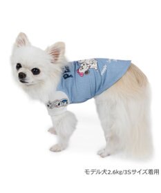 PET PARADISE スヌーピー ブラザー 接触冷感 Ｔシャツ 《ブルー》 小型犬