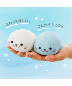 Mother garden しろたん クール ちびマスコット 16cm  《アイスブルー》 単品