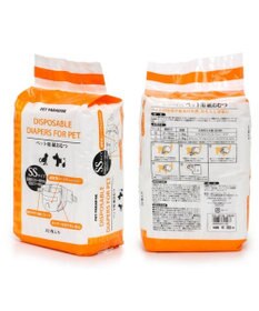 PET PARADISE ペットパラダイス 犬 おむつ 紙おむつ （22枚入）【SSサイズ】