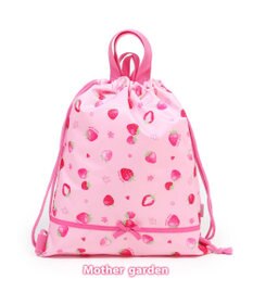 Mother garden マザーガーデン 野いちご お着替え巾着リュック 《スケッチ柄》