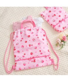 Mother garden マザーガーデン 野いちご お着替え巾着リュック 《スケッチ柄》