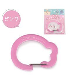 Mother garden しろたん アクリルカラビナ 《ピンク》 単品