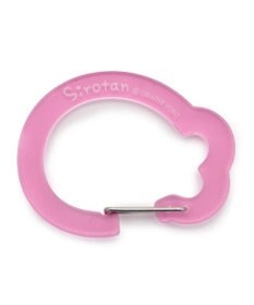 Mother garden しろたん アクリルカラビナ 《ピンク》 単品