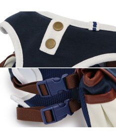 PET PARADISE ペットパラダイス ライン入りリュック付き ハーネス Ｓ 小型犬