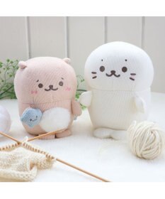 Mother garden しろたん あみぐるみ お座り マスコット しろたん/らっこいぬ 【単品】