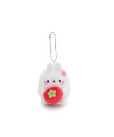 Mother garden マザーガーデン MOLANG モラン 苺 ぬいぐるみ キーホルダー