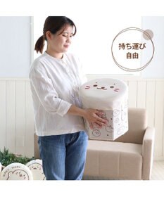 Mother garden しろたん つみつみ 収納クッション 簡易組立式 2Way