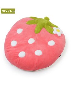 PET PARADISE ネット店限定 ペットパラダイス 苺 クッション 《パステルピンク》 70×71cm 小型犬