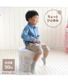 Mother garden しろたん つみつみ 収納クッション 簡易組立式 2Way