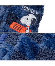 PET PARADISE スヌーピー 背中開き リバーシブル ベスト 《編み柄》 中型犬 大型犬