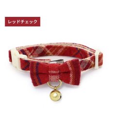 猫用 首輪 タータンチェック 【小】 【中】 レッドチェック