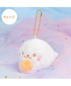 Mother garden しろたん ゆめいろしろたん キーホルダー 《オレンジ》 単品