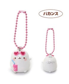 Mother garden マザーガーデン MOLANG モラン お座り ミニキーホルダー 《モラン / リボン / バカンス / ケーキ / ピウピ》 プチキーホルダー