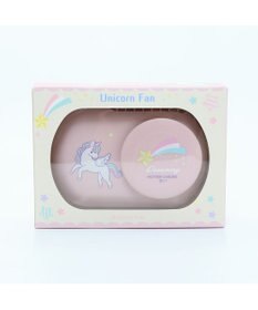 Mother garden マザーガーデン 2way ハンズフリー＆卓上ファン 《ユニコーン柄》