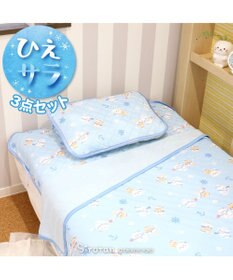 Mother garden しろたん 快眠 クール シングルケット 《マリン柄》 140×200cm