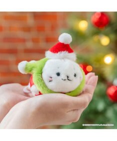 Mother garden しろたん キーホルダー 《サンタしろたん》 単品