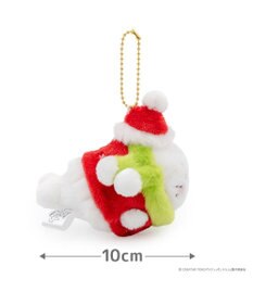 Mother garden しろたん キーホルダー 《サンタしろたん》 単品