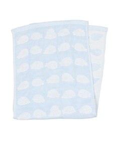 Mother garden しろたん いっぱい柄 6重ガーゼ フェイスタオル