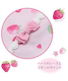 Mother garden マザーガーデン 野いちご 巾着 《スケッチ柄》  30cm×37cm