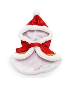 Mother garden とことこお散歩シリーズ わんちゃん ・ユニコーン・ねこちゃん用 お洋服 《サンタクロース /トナカイ ケープ》