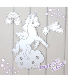 Mother garden マザーガーデン ユニコーン ウォールステッカーミラー