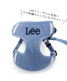 PET PARADISE 犬 ハーネス リード Lee ライトデニムハーネス＆リード 【Ｓ】