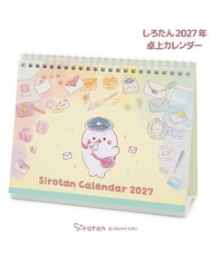 Mother garden しろたん 2027年 卓上カレンダー