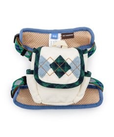 PET PARADISE ペットパラダイス リュックハーネス 《アーガイル柄》 ＳＳ
