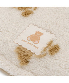 PET PARADISE ペットパラダイス くまちゃん織り 遠赤外線 ボアマット 丸型 M