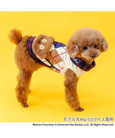 PET PARADISE ミニオン ティム チェック襟 トレーナー 小型犬