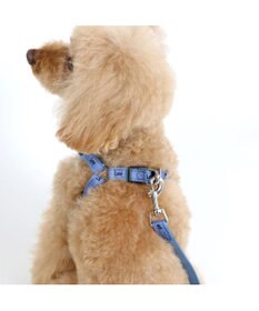 PET PARADISE 犬 ハーネス リード Lee ライトデニムハーネス＆リード 【Ｓ】