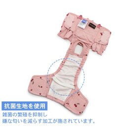 PET PARADISE 犬の服 犬 サニタリーパンツ 【小型犬】 チェリー柄
