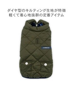 PET PARADISE J.PRESS ダイヤＳＴ 綿入ベスト 《カーキー》 小型犬