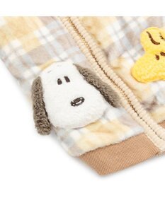 PET PARADISE スヌーピー ボア ジップベスト 《仲良し》 小型犬