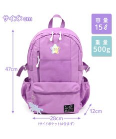 Mother garden マザーガーデン ユニコーン キッズ リュック ブラック リフレクターキーホルダー付き