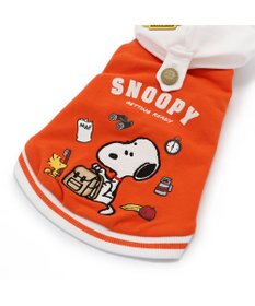 PET PARADISE スヌーピー  おでかけ柄  パーカー 《オレンジ》中型犬  大型犬