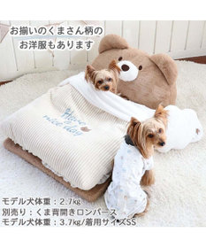 PET PARADISE くま折りたたみ ベッド (55×72cm)