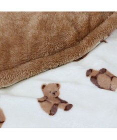 PET PARADISE ペットパラダイス くまちゃん 遠赤外線ボア 丸マット （105cm）M