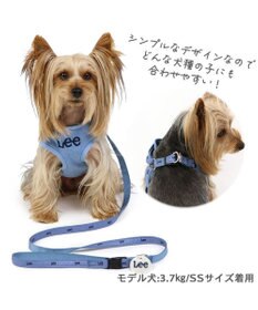 犬 ハーネス リード Lee ライトデニムハーネス＆リード 【S