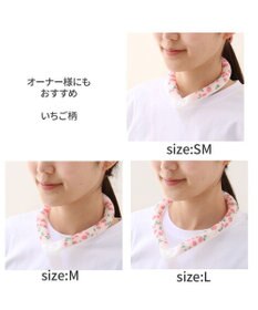 PET PARADISE ペットパラダイス 28℃クールリング SUO 《いちご柄》 〔Ｌ〕 大型犬