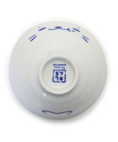 Mother garden しろたん ごはん粒がくっつきにくい ご飯茶碗 《大盛》 《顔ぼん柄/しろたん＆らっこいぬ柄》 単品