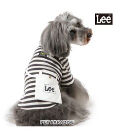 PET PARADISE Lee ショルダー ボーダー Tシャツ 小型犬