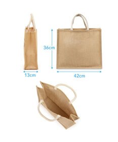 Mother garden しろたん ジュートトート 《おでかけ》 L