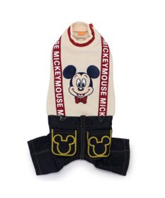 PET PARADISE ディズニー ミッキーマウス サスペンダー付き パンツ 小型犬