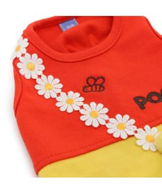 PET PARADISE ディズニー くまのプーさん タンクトップ 《お花ストラップ》 小型犬