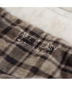 PET PARADISE ペットパラダイス 四角寝袋 遠赤外線 《チェック柄》 45×57cm