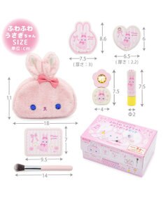Mother garden マザーガーデン ふわふわ うさぎちゃん メイク ポーチセット