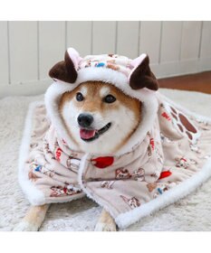 PET PARADISE ディズニー 101匹わんちゃん 着る毛布 《風船柄》 中型犬