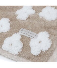 PET PARADISE ペットパラダイス 遠赤外線 ボアマット 《お花柄》角型 小型犬