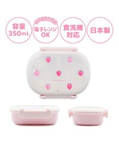 Mother garden ネット店 マザーガーデン 野いちご ランチ2点セット 《レトロストロベリー柄》